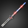 Blank American Flag Star Light Stick Wand